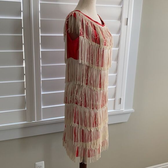 Sz 4 handmade flapper girl costume roaring 20’s dress - Picture 3 of 7